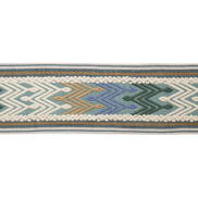 Lee Jofa Tana Tape Lagoon/Teal Band Trim
