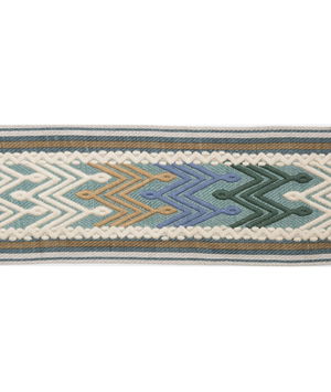 Lee Jofa Tana Tape Lagoon/Teal Band Trim