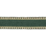 Lee Jofa Danakil Tape Hunter/Brown Band Trim