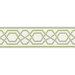 Lee Jofa Yves Tape Green Band Trim