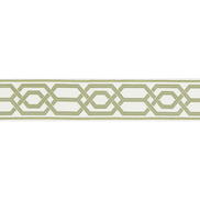 Lee Jofa Yves Tape II Green Band Trim