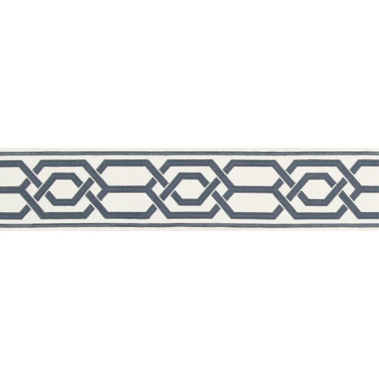 Lee Jofa Yves Tape II Slate Band Trim