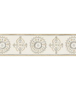 Lee Jofa Belles Tape Grey/Beige Band Trim