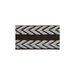 Lee Jofa Chevron Braid Brown & Flax Band Trim