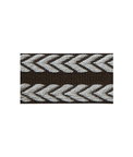 Lee Jofa Chevron Braid Brown & Flax Band Trim