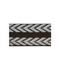 Lee Jofa Chevron Braid Brown & Flax Band Trim