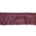 Lee Jofa Cut Ruch Plum Brush Fringe Trim