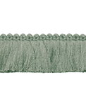 Lee Jofa Cut Ruch Celadon Brush Fringe Trim