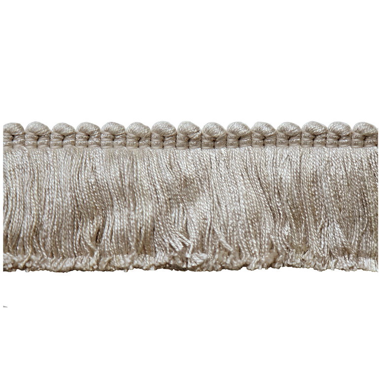 Lee Jofa Cut Ruch Flax Brush Fringe Trim