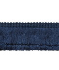 Lee Jofa Cut Ruch Navy Brush Fringe Trim