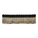 Lee Jofa Cut Ruche Two Brown & Flax Brush Fringe Trim