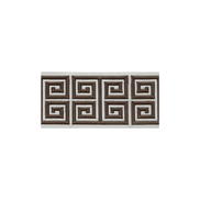 Lee Jofa Greek Emb Border Brown Band Trim