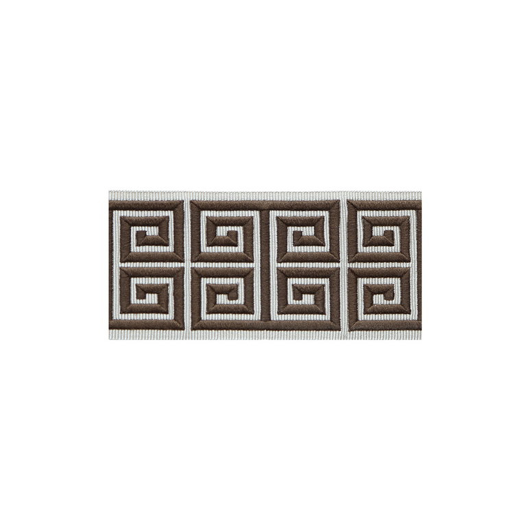 Lee Jofa Greek Emb Border Brown Band Trim