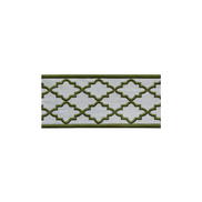 Lee Jofa Moroccan Emb Border Green Band Trim