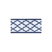 Lee Jofa Moroccan Emb Border Navy Band Trim