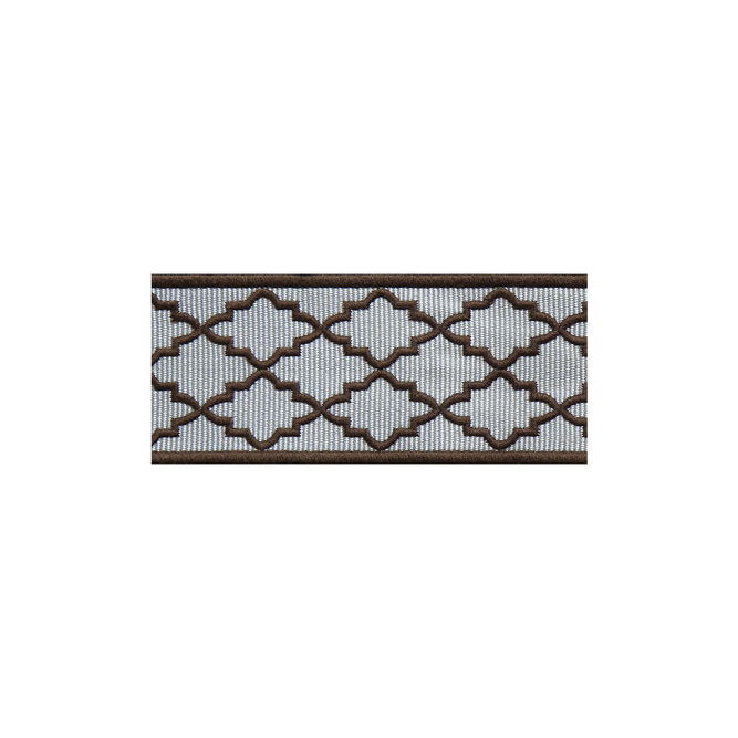 Lee Jofa Moroccan Emb Border Brown Band Trim