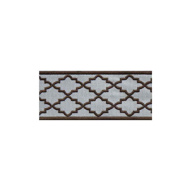 Lee Jofa Moroccan Emb Border Brown Band Trim