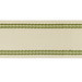 Lee Jofa Braid With Tramlines Flax & Olive Green Band Trim