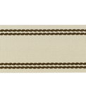 Lee Jofa Braid With Tramlines Flax & Bronz Band Trim