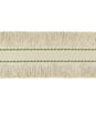 Lee Jofa Cut Ruche Fringe Flax & Olive Green Brush Fringe Trim