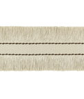 Lee Jofa Cut Ruche Fringe Flax & Bronze Brush Fringe Trim