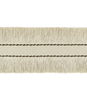 Lee Jofa Cut Ruche Fringe Flax & Bronze Brush Fringe Trim