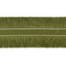 Lee Jofa Cut Ruche Fringe Olive Green Brush Fringe Trim