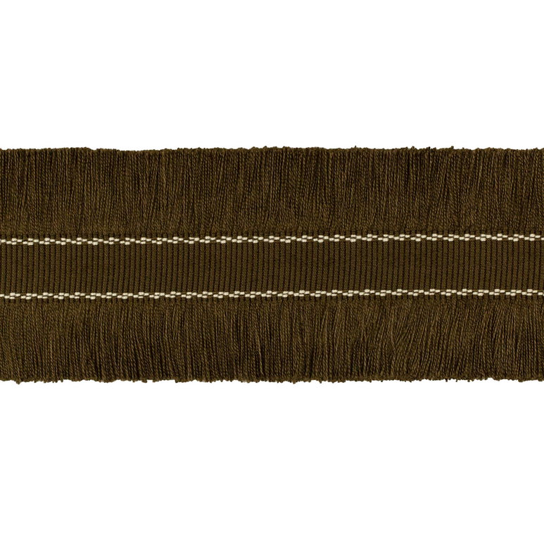 Lee Jofa Cut Ruche Fringe Bronze Brush Fringe Trim