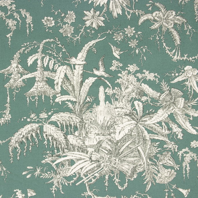 Stof Seraphine Vert Fabric image 3 of 3