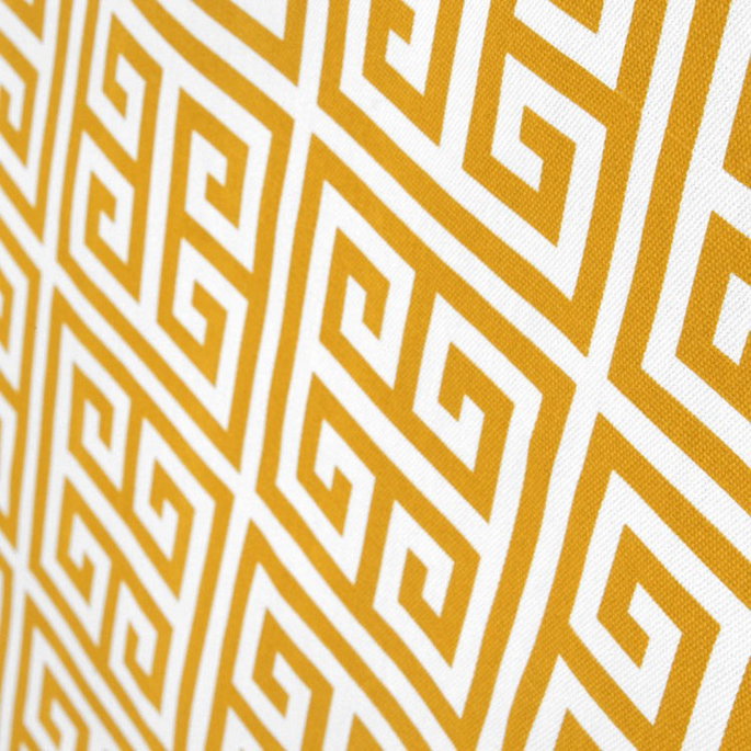 Premier Prints Outdoor Towers Citrus Yellow Fabric image 5 of 5