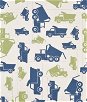 Premier Prints Toy Trucks Felix/Natural Fabric