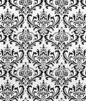 Traditions Black White | Shop Fabric by The Yard Yard