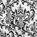 Premier Prints Traditions Black/White Canvas Fabric thumbnail image 3 of 5