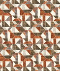 ABBEYSHEA Screen 506 Umber Fabric