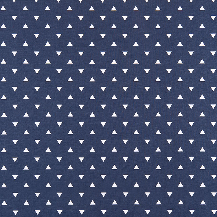 Premier Prints Triangle Vintage Indigo Canvas Fabric