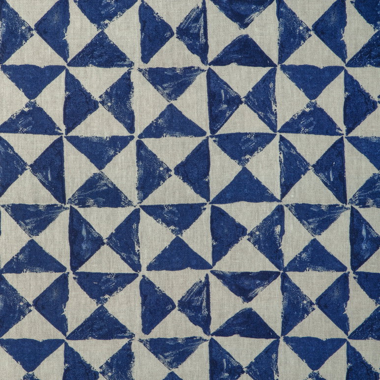 Kravet Triquad Indigo Fabric