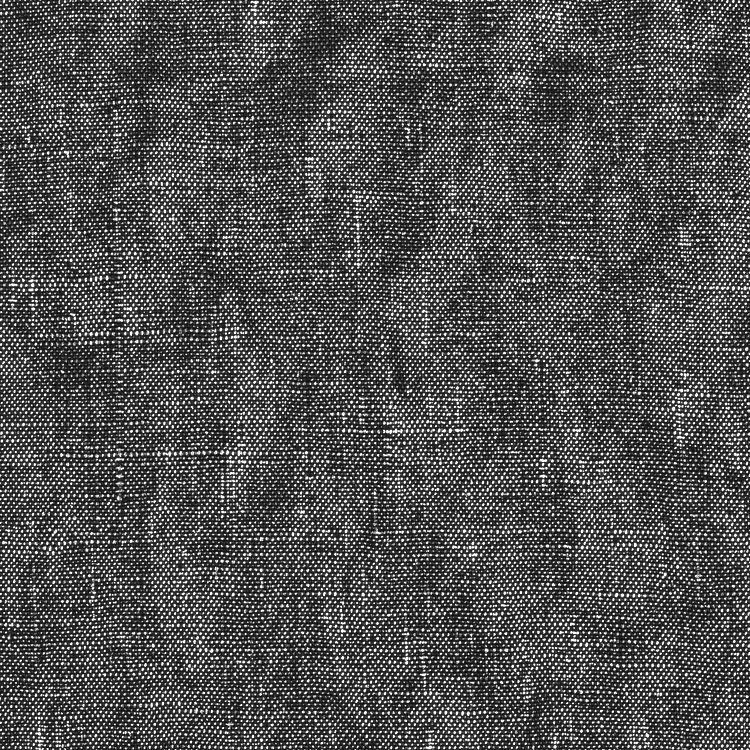 7 Oz Black/Silver Metallic Linen Fabric