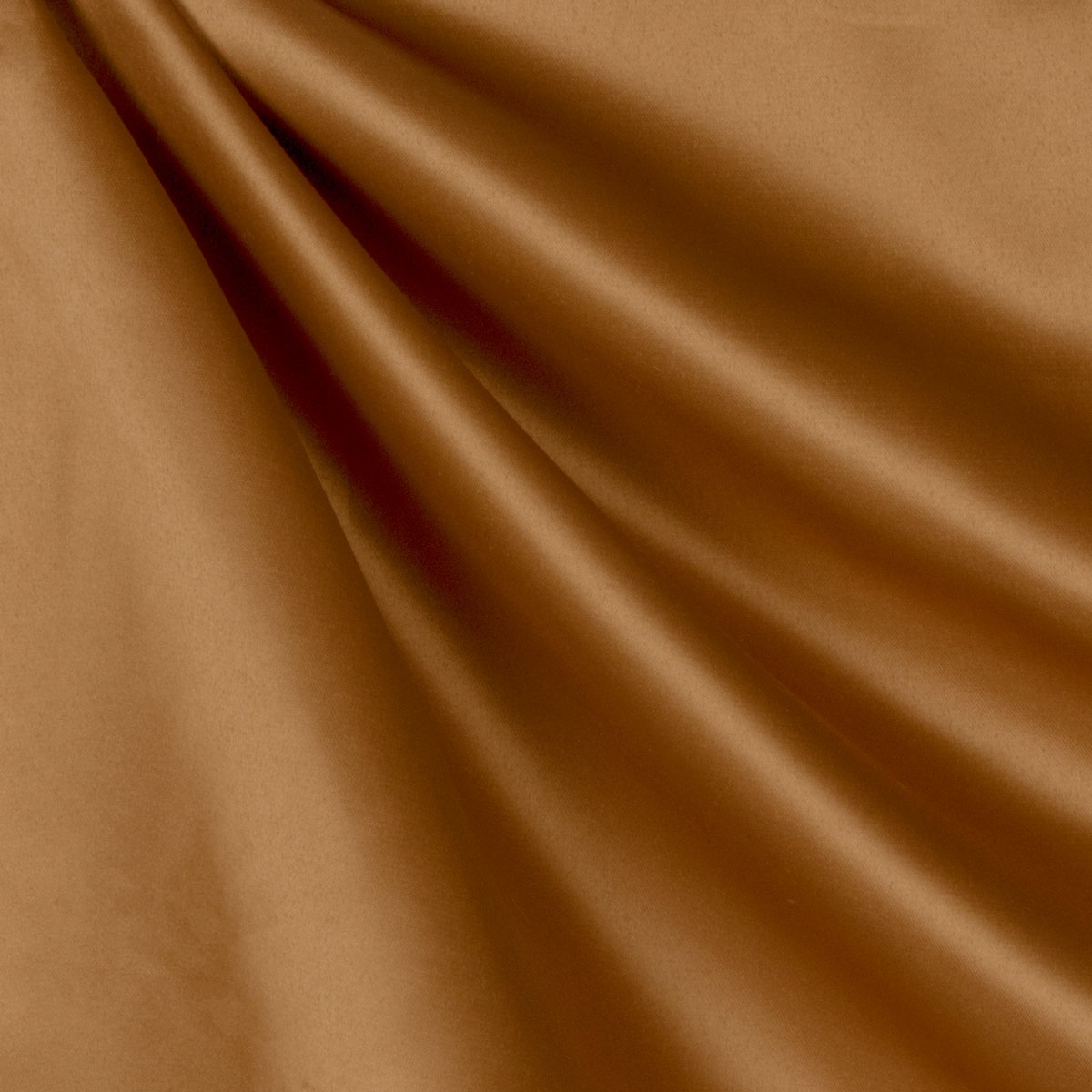 Satin Cotton Brown Fabric