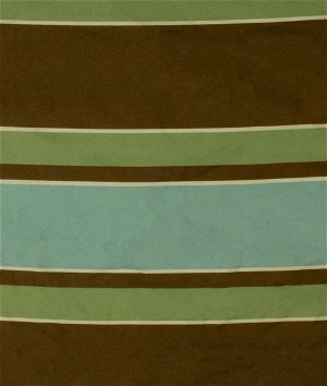 RK Classics Moncton Stripe FR Brown Fabric