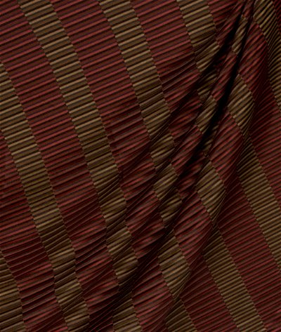 Fabricut Velocity Stripe FR Licorice Fabric