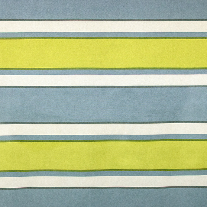 Robert Allen @ Home Garden Stripe FR Seamist Fabric image 1 of 3