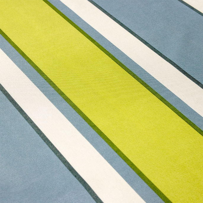 Robert Allen @ Home Garden Stripe FR Seamist Fabric image 3 of 3
