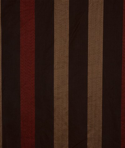 RK Classics Angelina Stripe FR Red/Chocolate Fabric