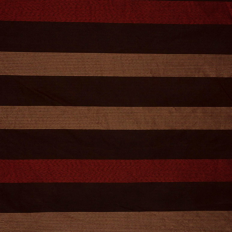 RK Classics Angelina Stripe FR Red/Chocolate Fabric