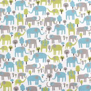 Premier Prints Trunk Tales Mantis Macon Fabric
