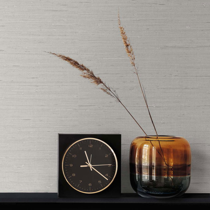 Seabrook Designs Seahaven Rushcloth Lunar Grey Wallpaper image 2 of 2