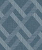 Seabrook Designs Linen Trellis Nautica Wallpaper