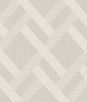 Seabrook Designs Linen Trellis Morning Fog Wallpaper
