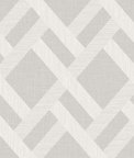 Seabrook Designs Linen Trellis Pavestone Wallpaper