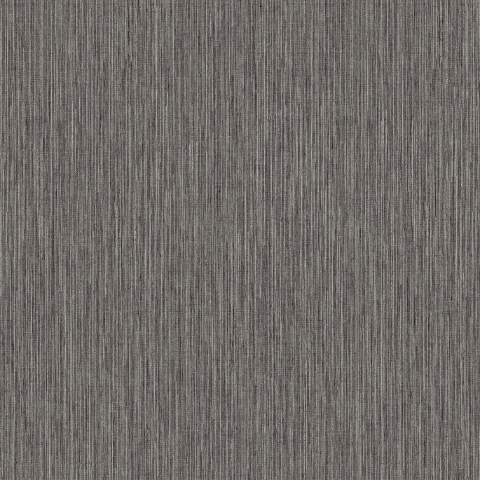 Seabrook Designs Vertical Stria Graphite &amp; Metallic Silver Wallpaper image 1 of 2